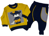 Sweatshirt inkl. Hose im Set mit Bären Motiv für Babys