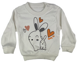 Sweatjacke mit Sweatshirt und Hose Set mit Motiven für 6 - 12 - 18 Monate Babys