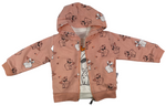 Sweatjacke mit Sweatshirt & Hose Set mit Motiven für 6 bis 18 Monate Babys