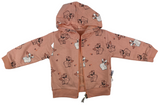 Sweatjacke mit Sweatshirt & Hose Set mit Motiven für 6 bis 18 Monate Babys