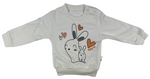 Sweatjacke mit Sweatshirt & Hose Set mit Motiven für 6 bis 18 Monate Babys