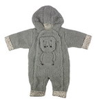 Overall Baumwolle/Cotton in grau für Babys 3 bis 9 Monate