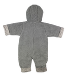 Overall Baumwolle/Cotton in grau für Babys 3 bis 9 Monate