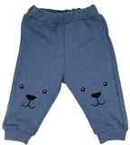 Sweatshirt & Hose Set in blau mit Tigermotiv für Babys bis 12 Monate