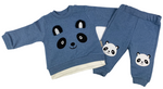 Sweatshirt & Hose Set in blau mit Koala Motiv für Babys bis 12 Monate