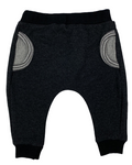 Sweatshirt & Hose Set in grau/schwarz mit Bärchen Motiv für Babys - 100% Baumwolle