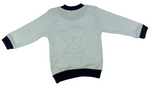 Sweatshirt & Hose Set in mintgrün/dunkelblau mit Bären Motiv für Babys