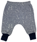 Pullover & Hose Set grau mit Motiv für Babys Jungen