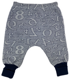 Pullover & Hose Set grau mit Motiv für Babys Jungen