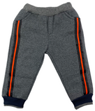 Jacke, Sweatshirt & Hose Set in dunkelgrau im coolen Design für Kinder Jungen